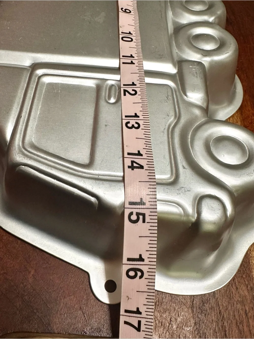 Vintage 1986 Wilton Aluminum Semi Truck Cake Pan Mold